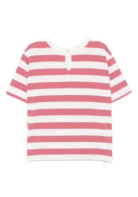 T-shirt a righe ZHOE & TOBIAH KIDS | JCS6MBIANCO/MAUVE